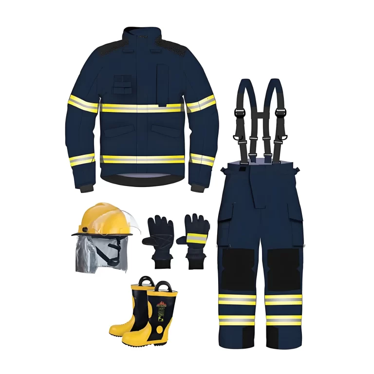 black firefighter gear Set