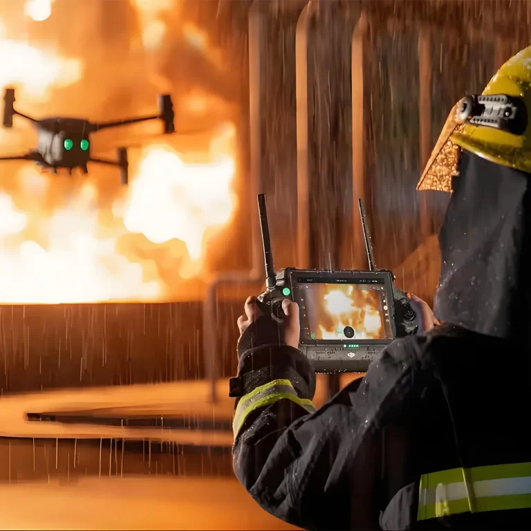 fire rescue drone applications