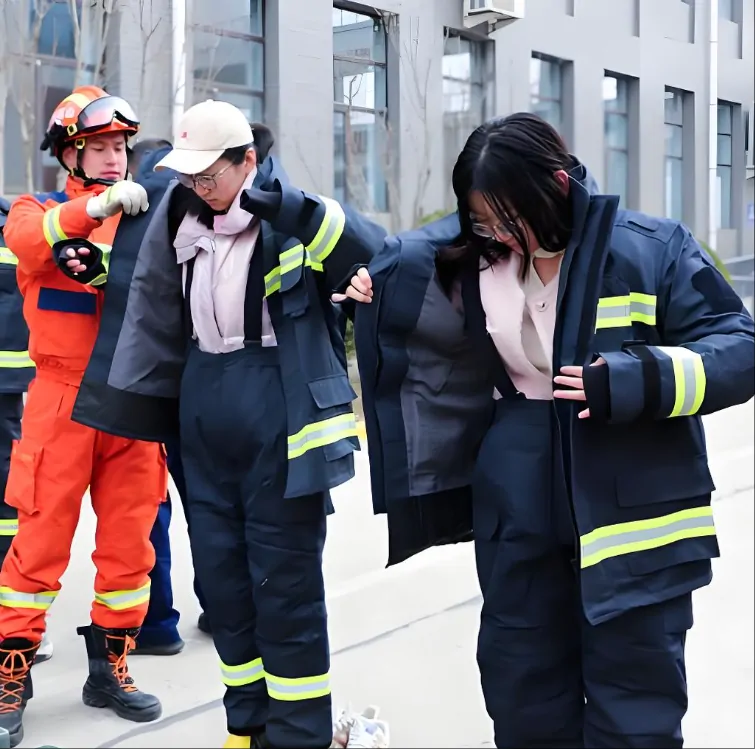 Wear Turnout Gear (Coat and Pants)
