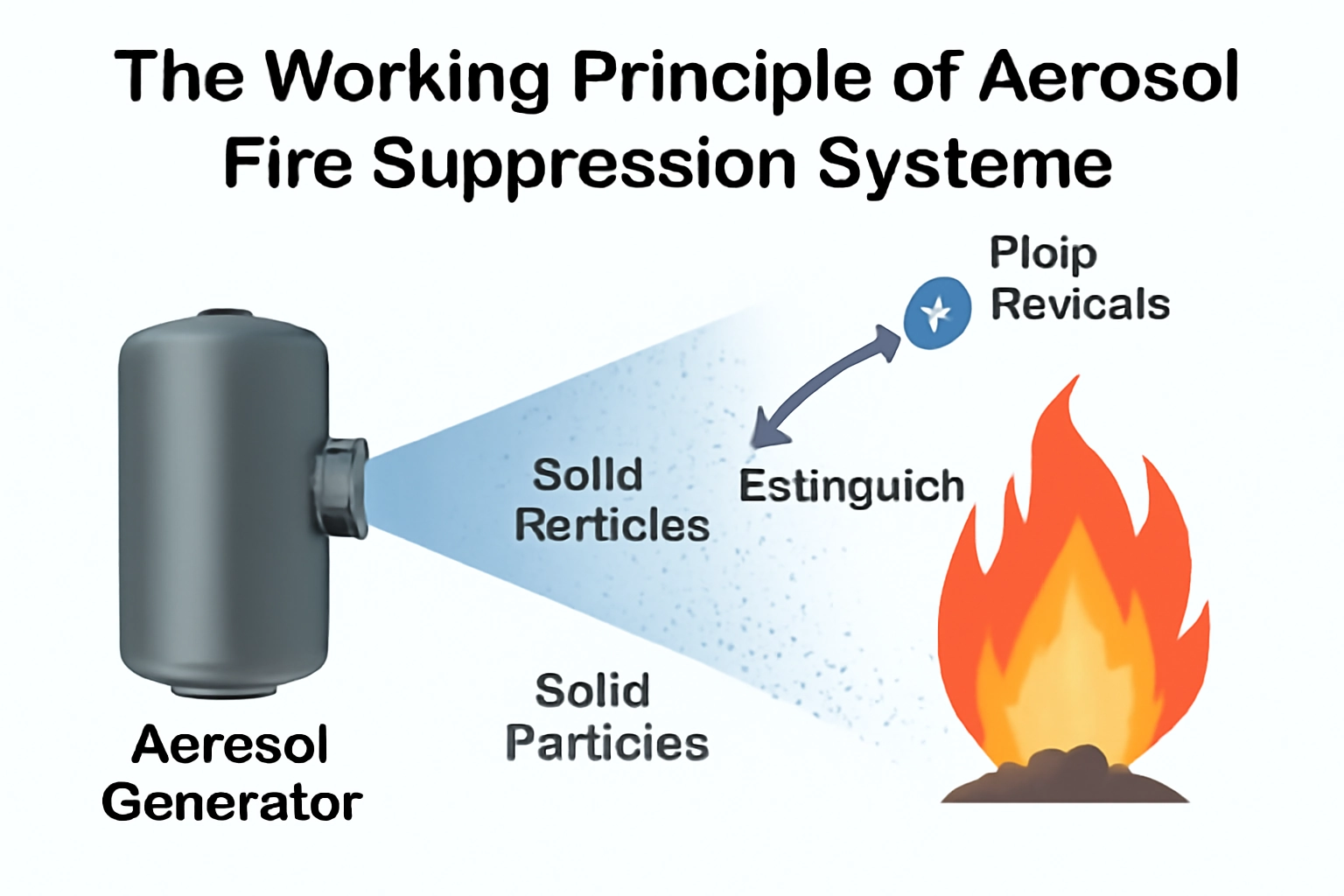 The Working Principle of Aerosol Fire Suppression Systems