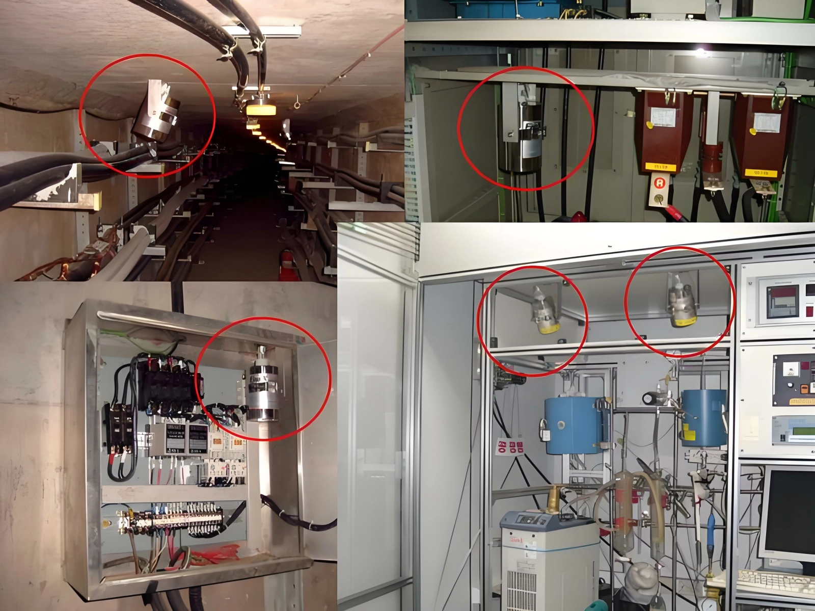 electrical control cabinets with Aerosol fire suppression system