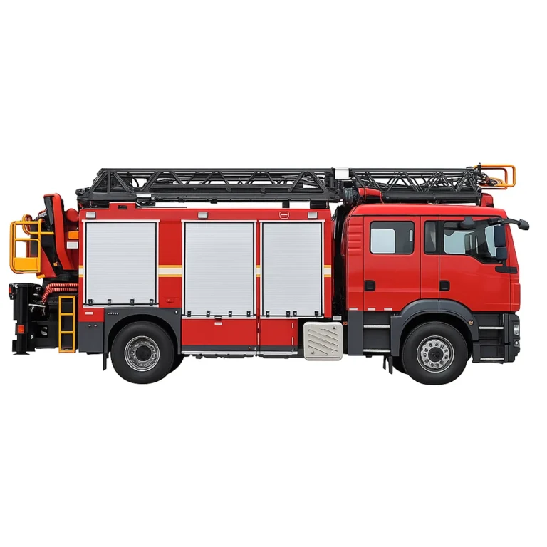 Aerial Ladder Truck right