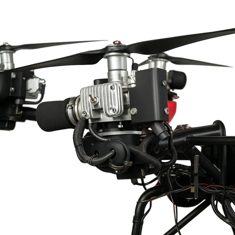 Horizontal Extinguishing Drone System detail