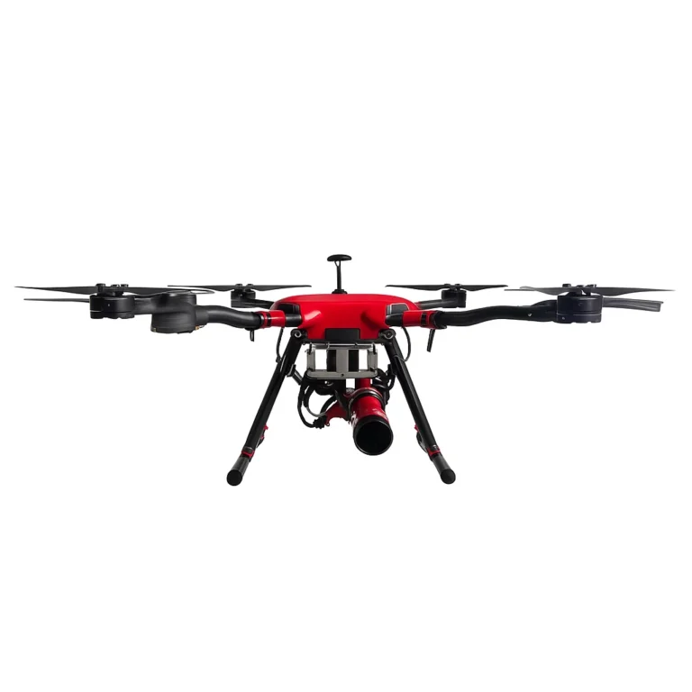 Horizontal Fire Suppression Drone