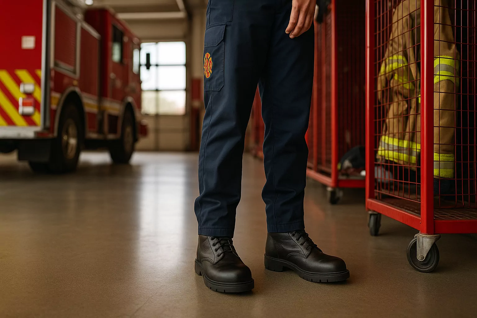 Firefighter Station Boots