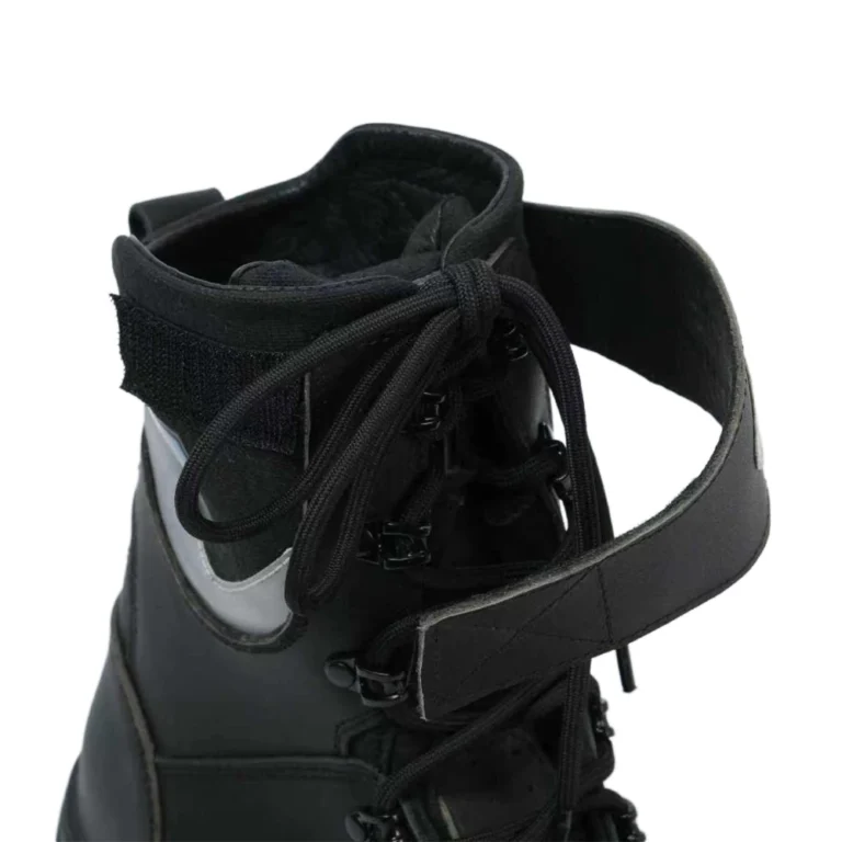 detail of wildland fire boots 2