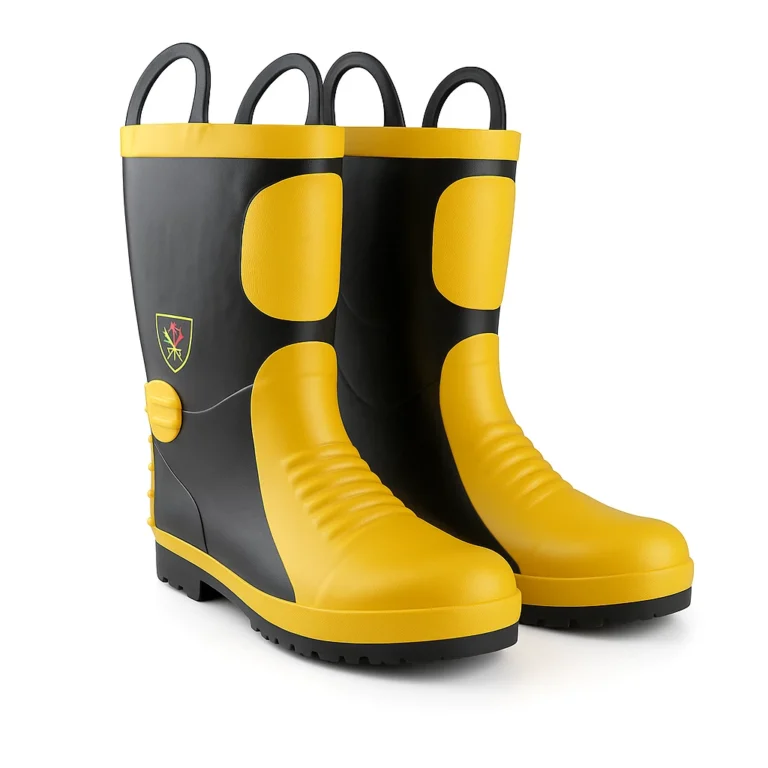 kevlar rubber fire boots PSRFB-107