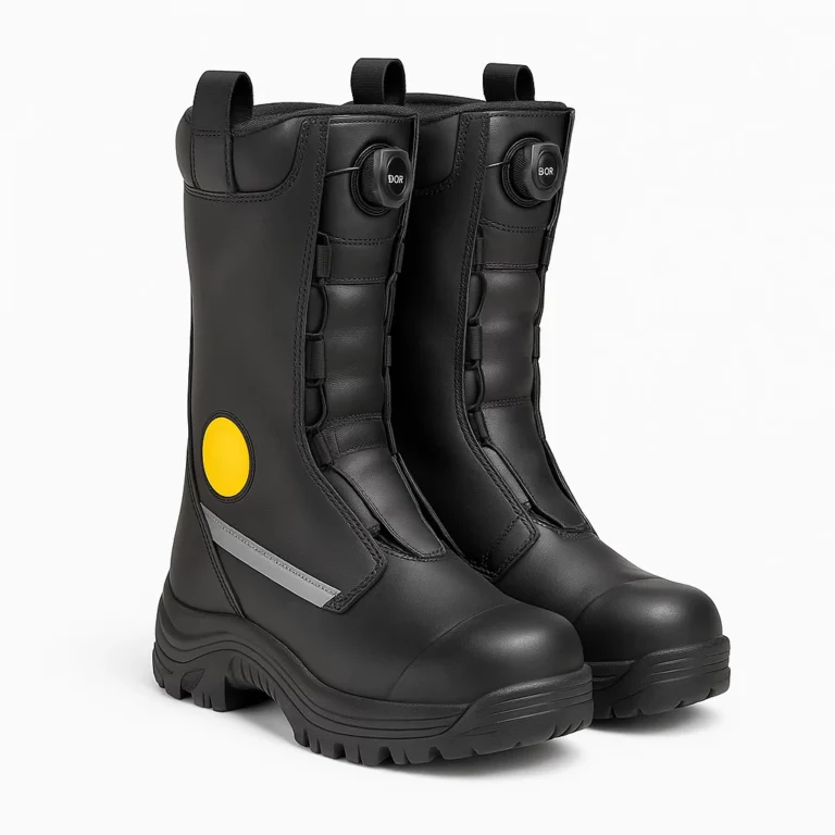 leather structure fire boots