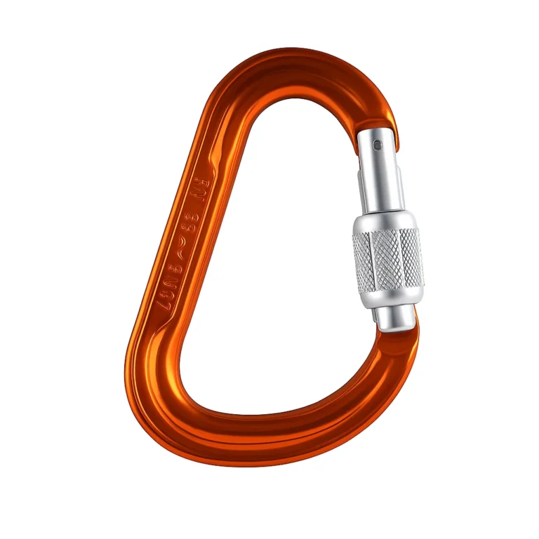 firefighter carabiner red
