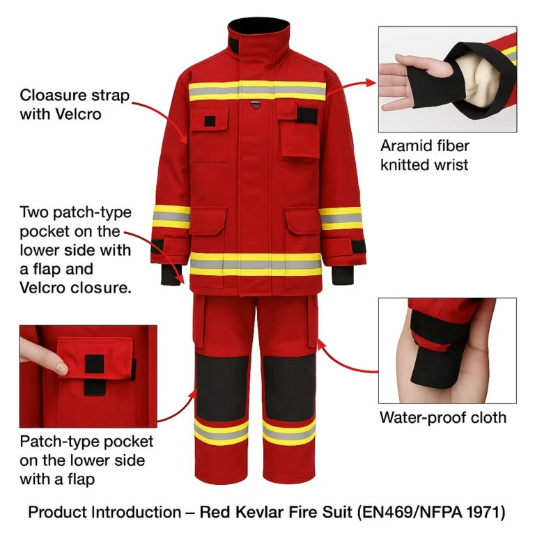 red turnout gear Accessories Explanation