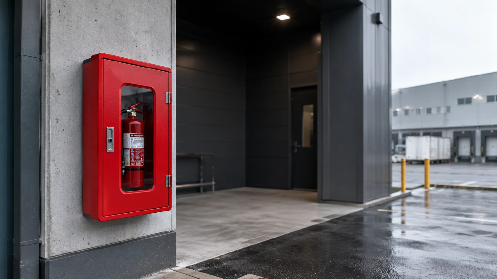 Outdoor fire Cabinets